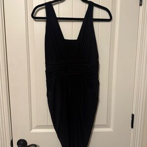 Elegant Black Sleeveless Dress